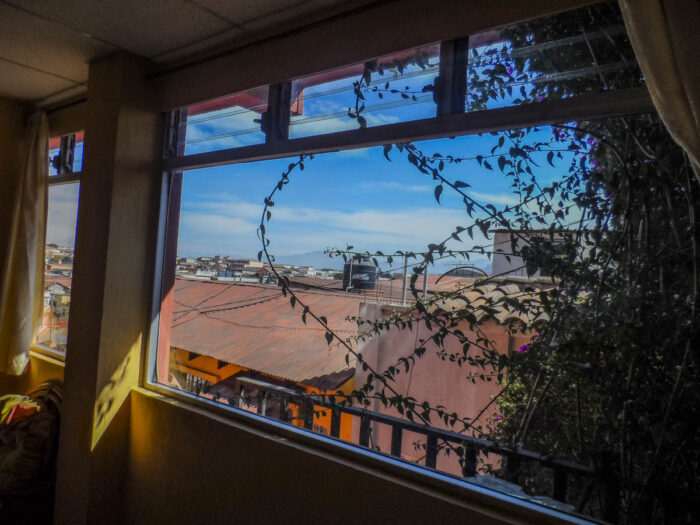 Vista desde el apartamento #2A