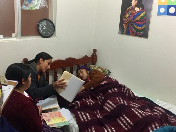 medical spanish program: Comadronas, Conception Chquirichapa