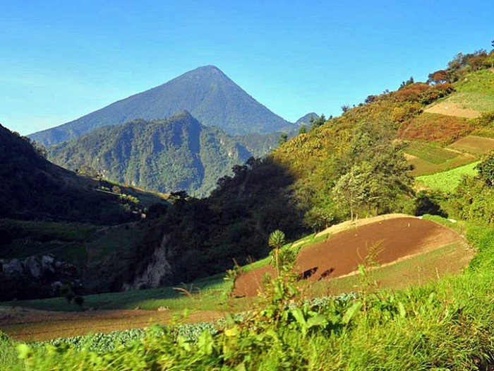 Volcán Santa María, Quetzaltenango, Guatemala.