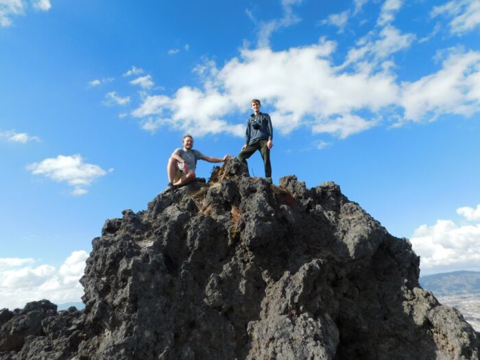 Cima del Volcán Cerro Quemado, Quetzaltenango