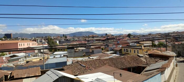 Vista desde el apartamento 17