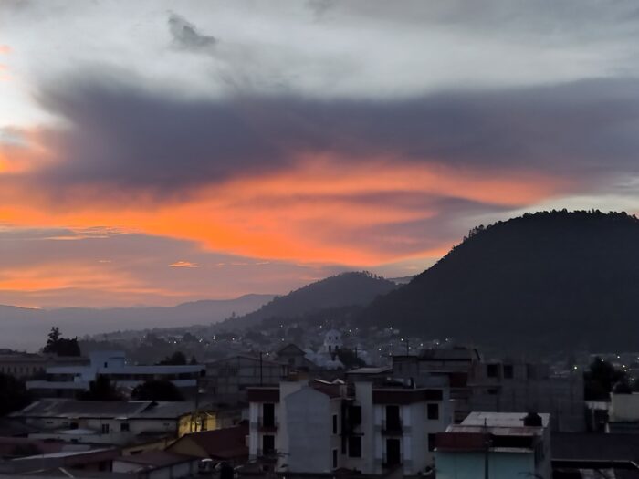 Amaneceres y atardeceres desde el apartamento #2A